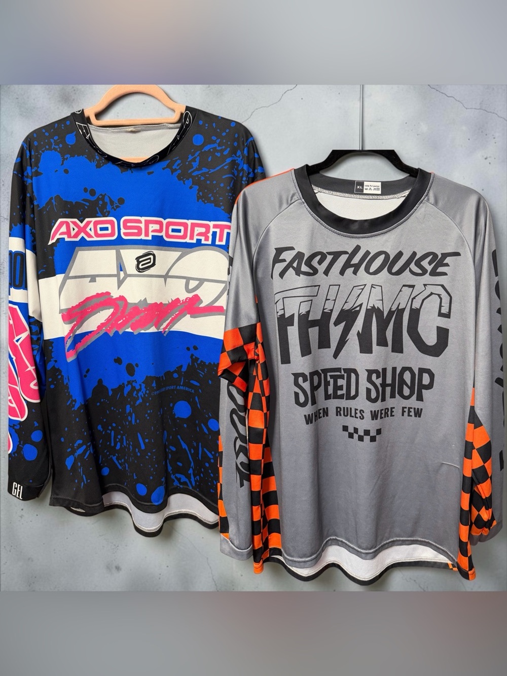 Motocross jersey shirt bundle men size XL long sleeves fasthouse speed axo sport
